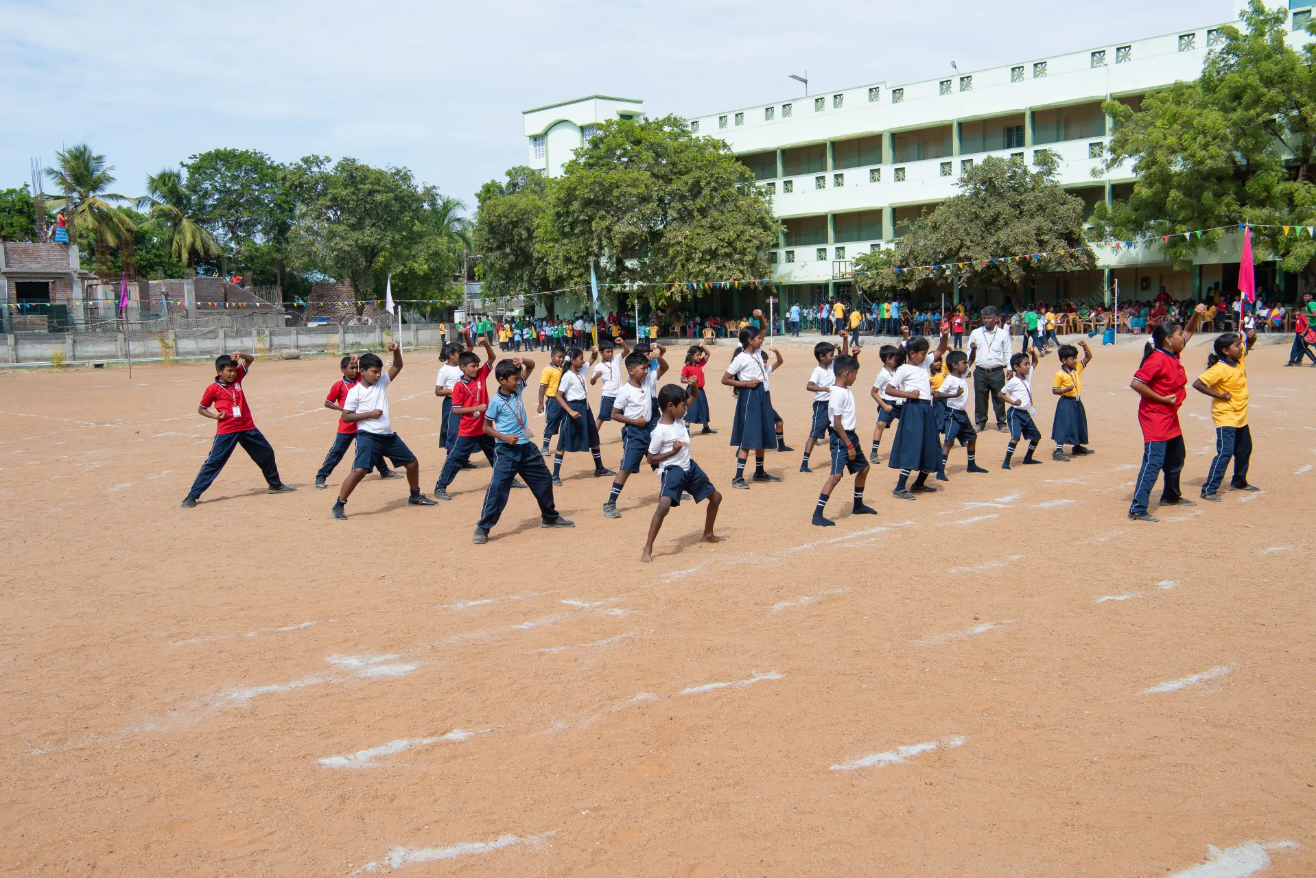 33rd Sports Day 2026-2027 – Karate & Self-Defense Martial Arts Display