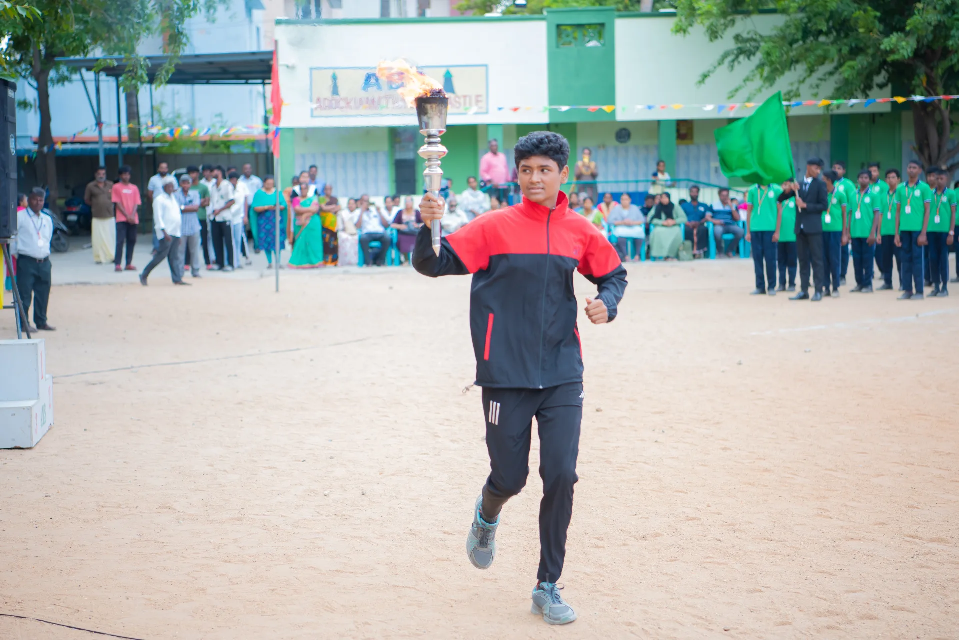 33rd Sports Day 2026-2027 – Olympic Torch Lighting & Sports Oath image 2